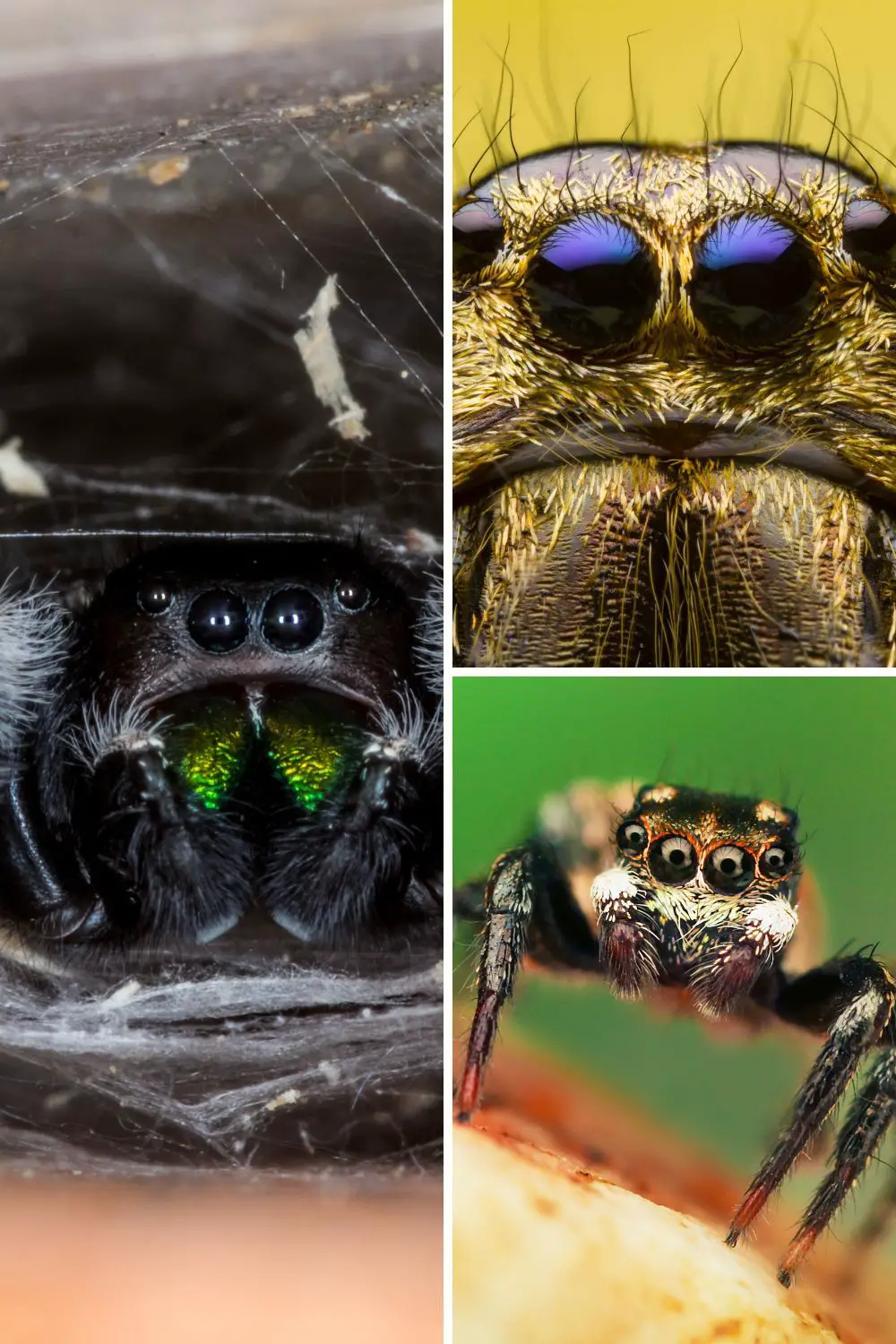 what jumping spiders look like